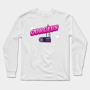 Gorgeous Barbie Pink Girly Long Sleeve T-Shirt